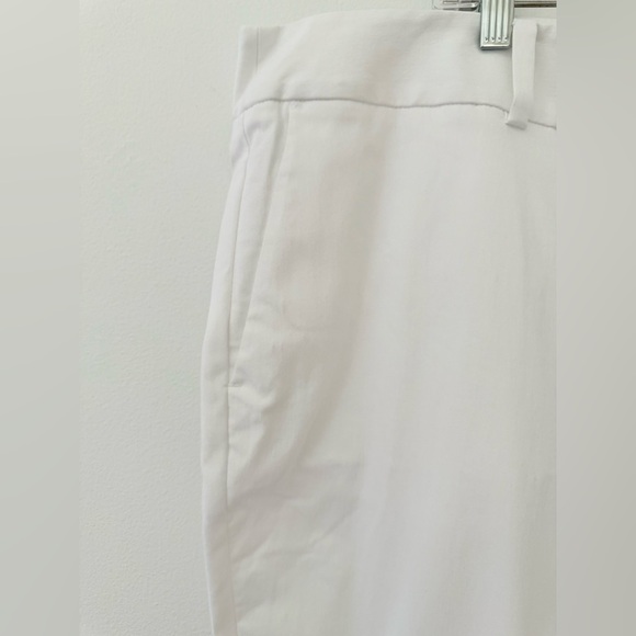 New with tags Michael Michael Kors Womens Plus Slim Fit Solid Straight Leg Pants - Picture 4 of 13